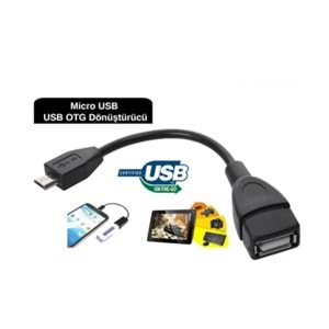 PDAteknoloji Micro USB OTG Kablosu Çevirici Adaptör