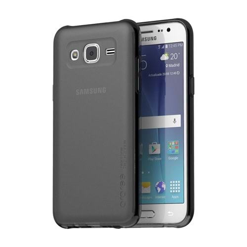 Samsung Galaxy J5 Araree Silikon Kılıf - Siyah J500KDCPAAA
