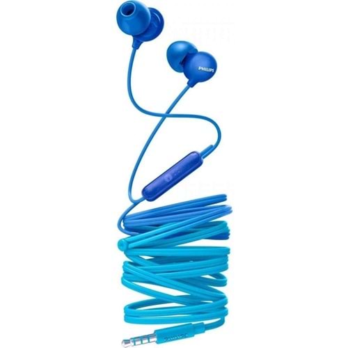 Philips SHE2405BL UpBeat Kulakiçi Mikrofonlu Kulaklık Mavi