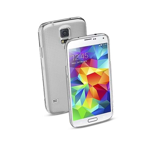 Cellular Line Samsung Galaxy S5 Invisible Şeffaf Sert Kılıf - INVISIBLEGALS5