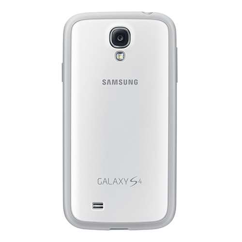 Samsung i9500 Galaxy S4 Orjinal Protective Cover - Beyaz EF-PI950BWEGWW