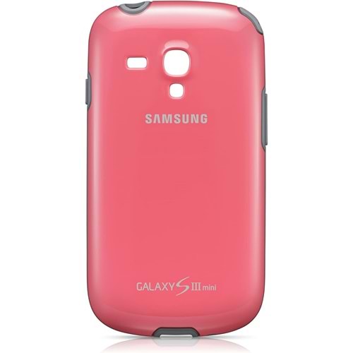 Samsung Galaxy S3 Mini Protective Cover Orjinal Kılıf Pembe - EFC-1M7BPEGSTD