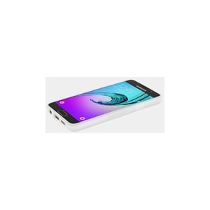 Incıpıo Samsung Galaxy A710F Galaxy A7 (2016) Kılıf Mat Silikon - Beyaz- (OUTLET)