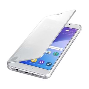 Samsung A710F Galaxy A7 (2016) Orjinal Clear View Cover Gri EF-ZA710CSEGWW