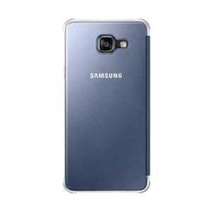 Samsung A710F Galaxy A7 (2016) Orjinal Clear View Cover Siyah EF-ZA710CBEGWW