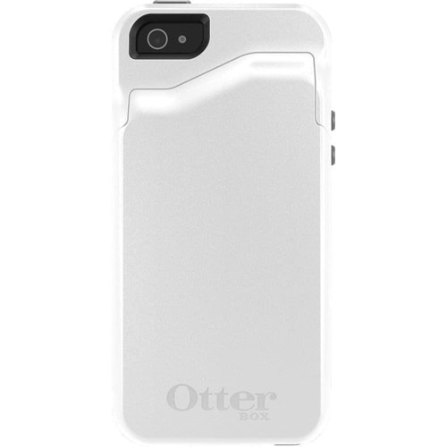 Otterbox iPhone SE/5S/5 Commuter Wallet Kılıf - Gri-Beyaz