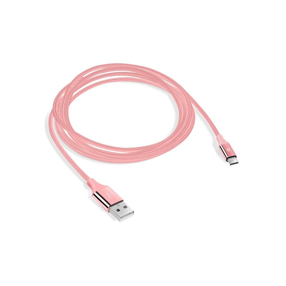 Ttec AlumiCable Micro USB Kablo Rose Gold 1.20 cm - 2DK11RA