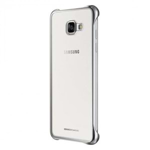 Samsung A510F Galaxy A5 (2016) Clear Back Cover Orjinal Kılıf - Gümüş EF-QA510CSEGWW