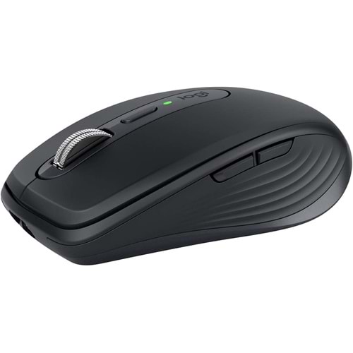 Logitech MX Anywhere 3 Kablosuz Mouse, 4.000 DPI Sensör ile Tüm Yüzeylerde Kullanım, MagSpeed Elektromanyetik Kaydırma Özelliği, Tam Şarjda 70 Gün Pil Ömrü, Sessiz, Siyah