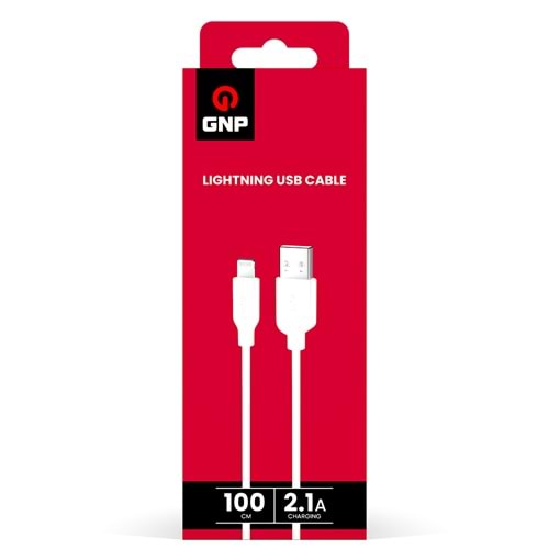 GNP 2.1mah iPhone Lightning Kablo 100cm (GENPA Garantili)