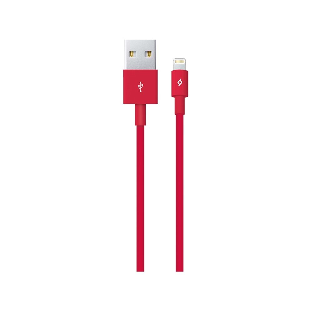 Ttec Lightning Kablo Kırmızı 1M - 2DK7508K
