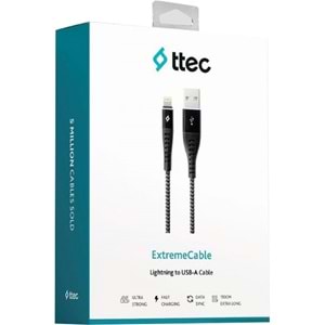 Ttec ExtremeCable 150 cm Lightning USB Şarj/Senkronizasyon Kablosu - 2DKX01LS