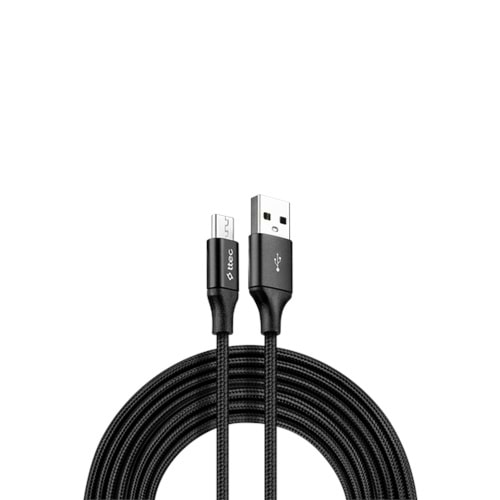 Ttec AlumiCable XXL Micro USB Kablo Siyah 3M - 2DK22S
