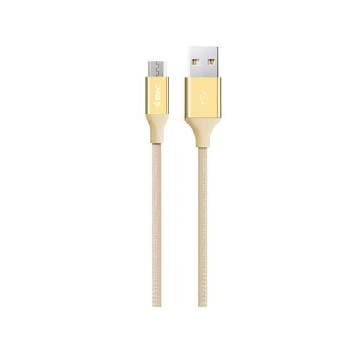 Ttec AlumiCable Micro USB Kablo Gold 1.20 cm - 2DK11A