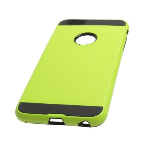 Apple iPhone 6S Plus/6 Plus Hard Shield Koruma Kılıfı - Lime Green