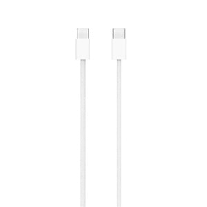 Apple Type-C to Type-C Örgü 1m Şarj Kablosu Beyaz MQKJ3ZM/A (Apple TR Garantili)